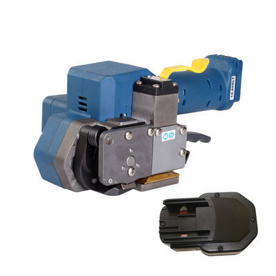 Beli 10mm - 16mm Baterai Panduan Alat Pemasangan Plastik Tanpa Seal Wireless Manual Pallet Strapper online manufacture