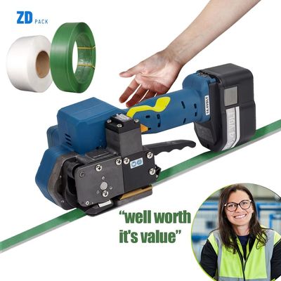 Beli Alat Strapping Listrik Pengemasan Banding Mesin Strapping Handheld untuk PP / PET Plastik Pengemasan Strapping Tensioner online manufacture