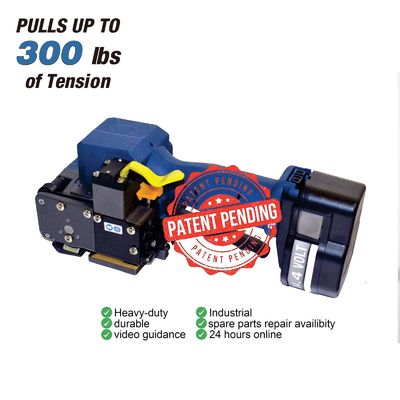Beli Mesin Strapping Listrik 27000mah Baterai One Touch 2024 Alat Strapping Plastik untuk Mesin Strapping PP/PET Industri online manufacture