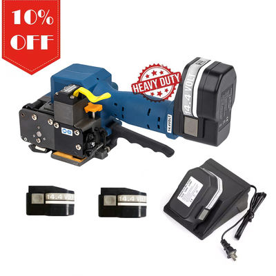 Beli Baterai pallet strapper karton plastik band strapping alat pengemasan batu bata PP PET Bundling Tensioner Mesin Strapping Listrik online manufacture