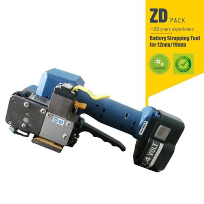 Beli Portable Packer Heavy-duty Electric Strapping Machine Battery Packing Machine Untuk PP Dan PET Packing Strap Mesin Strapping online manufacture