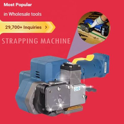 Beli Mesin Strapping Battery Powered dengan kapasitas penyimpanan 72W dan baterai isi ulang untuk aplikasi tugas berat online manufacture