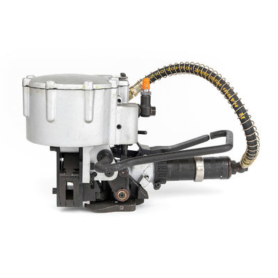 Beli Satu tombol 4,2m / Min Steel Strapping Tool 32mm Band Pneumatic Steel Strapping Machine online manufacture