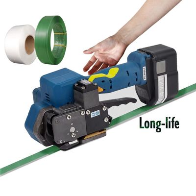 Alat Pemasangan Strapping Plastik dengan Baterai Listrik PP PET Strapping Seal Making Machine