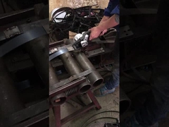 KZS-32 pneumatik sealer alat pengemasan tangan baja mesin pengemasan tali