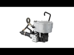 Satu tombol 4,2m / Min Steel Strapping Tool 32mm Band Pneumatic Steel Strapping Machine